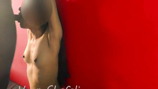 Gag Reflex Choking Blowjob GIF