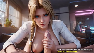 Кристи из DOA в 3D скачет на хуе сверху: жёсткое ИИ-порно без цензуры