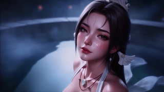 Song Yu: минет до гланд, камшот на лицо и жёсткий догги