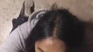 Public Long Hair Facial Face Fuck Deepthroat Caught GIF