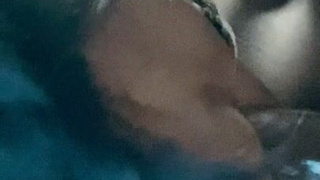 Spit Slow Sloppy POV Gagging Face Fuck Ebony Couple Ebony Choking Blowjob GIF