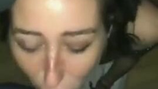 Forced Deepthroat Amateur GIF